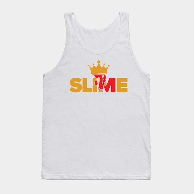 Crown Tee Tank Top by SlimeSt_Merch